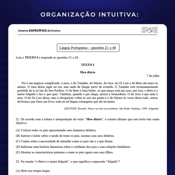 Provas Anteriores do CMC 1º ano do Médio (2019-2024) - Imagem 4