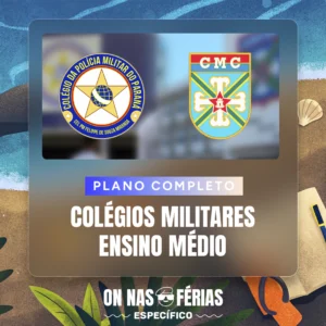 Curso Semiextensivo Online - Colégios Militares Ensino Médio
