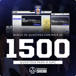 Banco de 1.500 Questões - Guarda Municipal de Curitiba