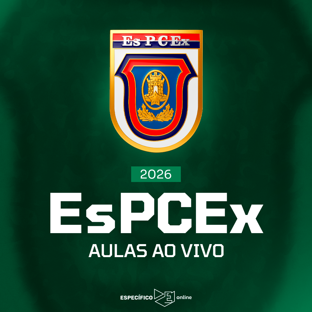 Curso AO VIVO EsPCEx 2026 - Escola Preparatória de Cadetes do Exército